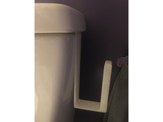 Tank Hanging Toilet paper Holder