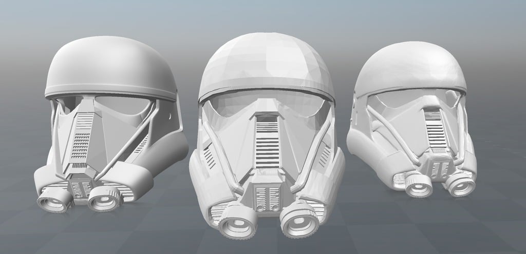 Death Trooper Helmet ( Revison 2 ) Rogue 1