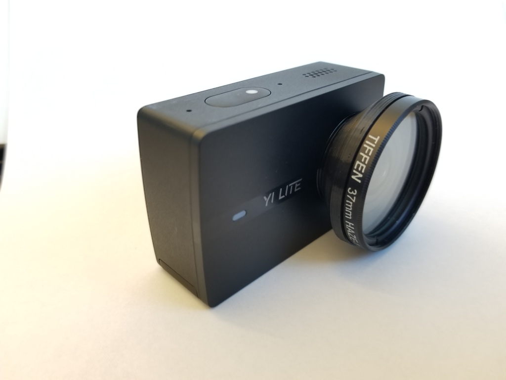 Yi Lite Camera to 37mm lens adapter