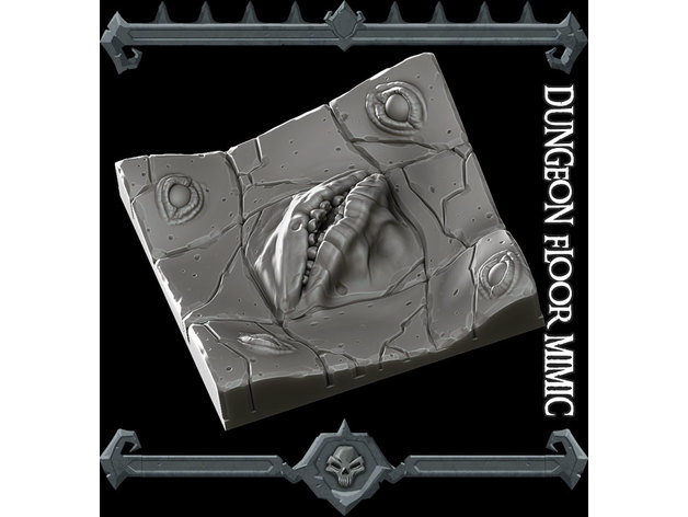 Image of Dungeon Floor Mimic (for Tilescape Dungeons Set) Sign Up for our Newsletter!!!!