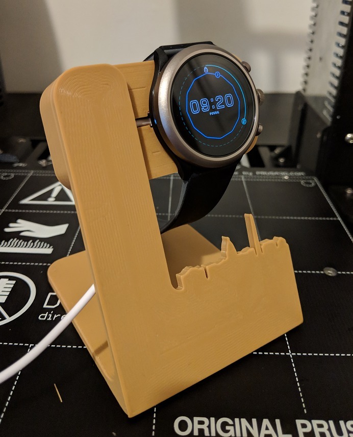 Fossil Sport Smartwatch Charger - Washington DC