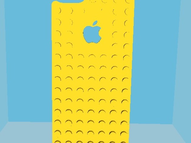 Iphone 5 Lego Case (with apple logo)