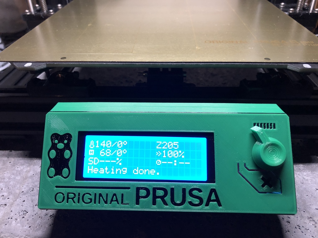 Prusa Bear LCD cover