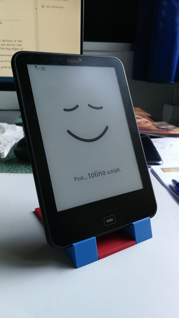 Modular Tablet/Smartphone/eBook-Reader-Holder with different Sizes