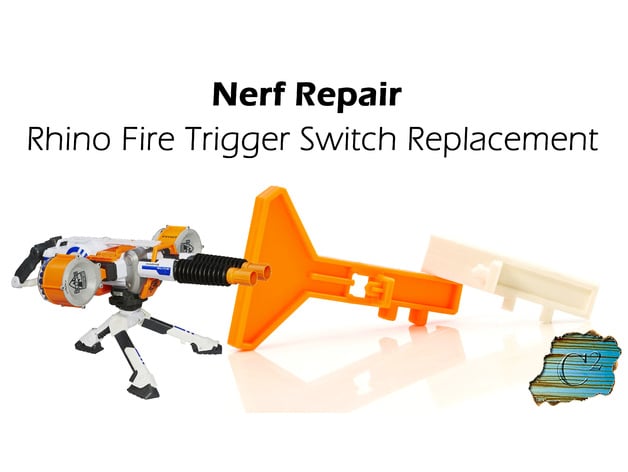 Nerf Rhino Fire - Trigger Switch Replacement