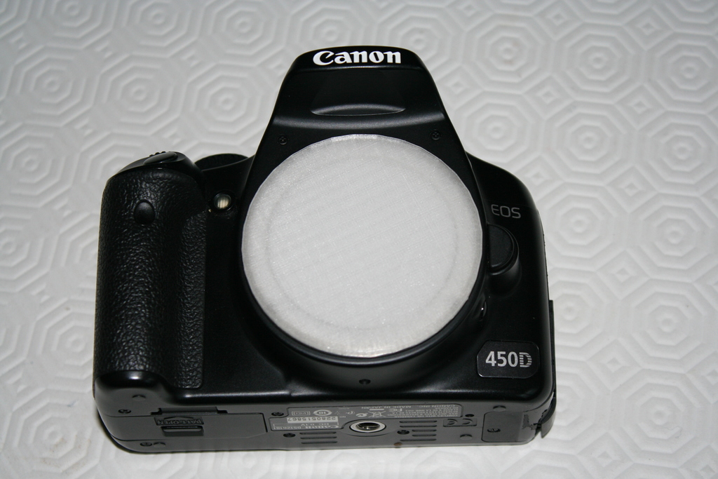 Canon EF Body Cap (Openscad)