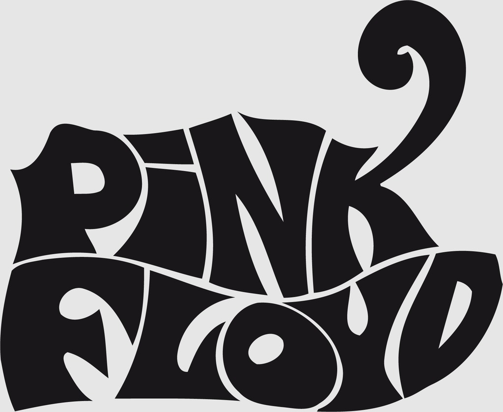 Pink Floyd Old Logo Keychain
