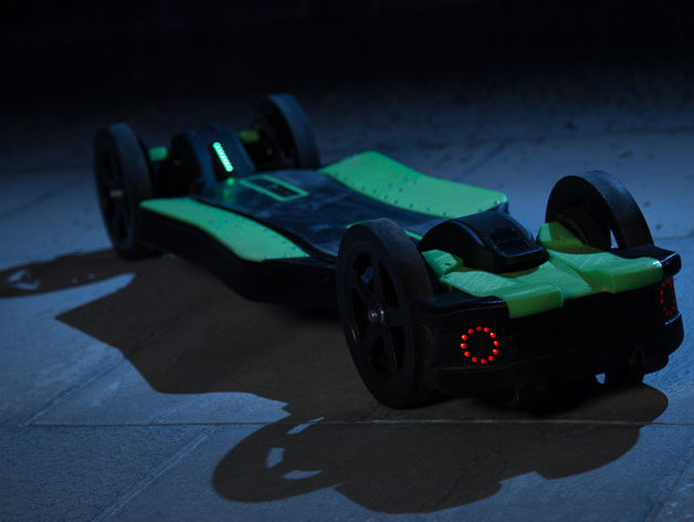 Faraday Motion Electric Research Vehicle (3d printable Onda Core modification)