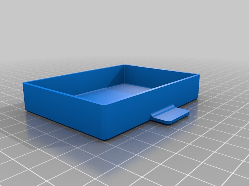 Drawer box with one compartments
