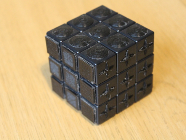 Blind Cube - 3D Stickers for Twisty Puzzle