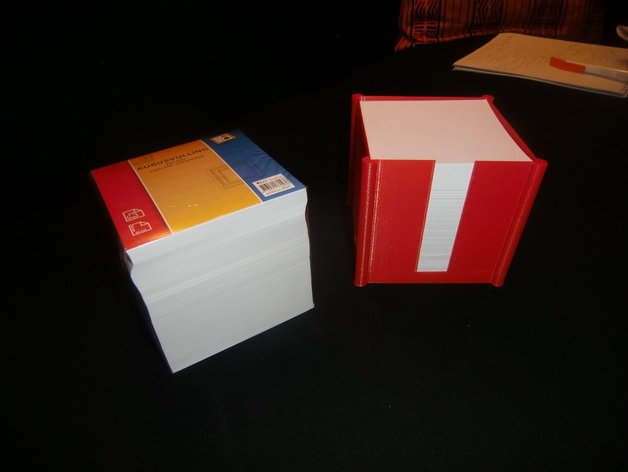 Paper Cube Memo Notepad Holder