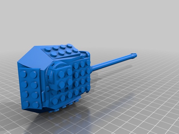lego tank panther turrent