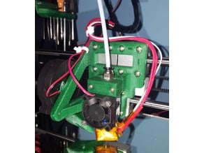 ANET A8 | E3D v6 Carriage / Bowden Mount 3D model