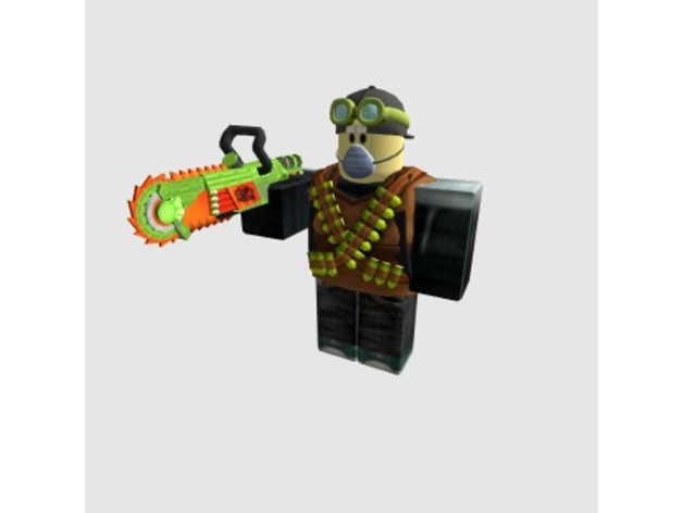 Roblox Zombie Hunter By Woomyunitedtoday Thingiverse - roblox zombie character