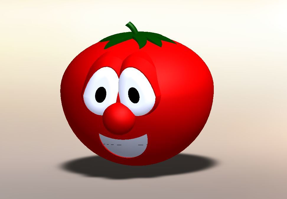 Veggie Tales! Bob the tomato!
