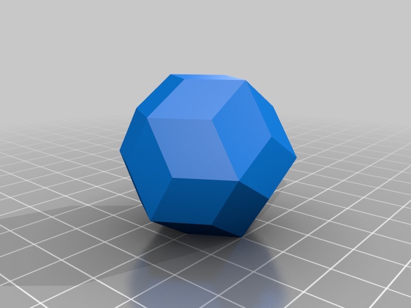 Regular Polyhedrons and Dice Shapes