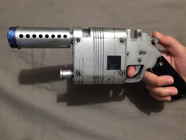 Star Wars LPA NN-14 Rey's Blaster Pistol w/ Compartment for Electronics
