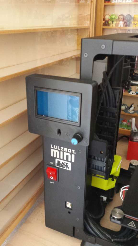 Lulzbot Mini LCD Unit Holder