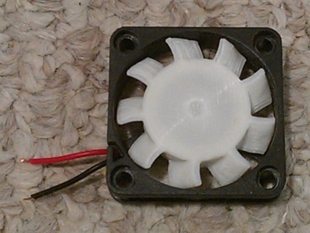 Solidoodle 40mm fan repair