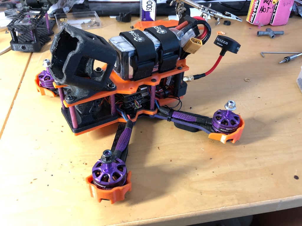 Eachine Wizard x220s Top and Bottom Plate