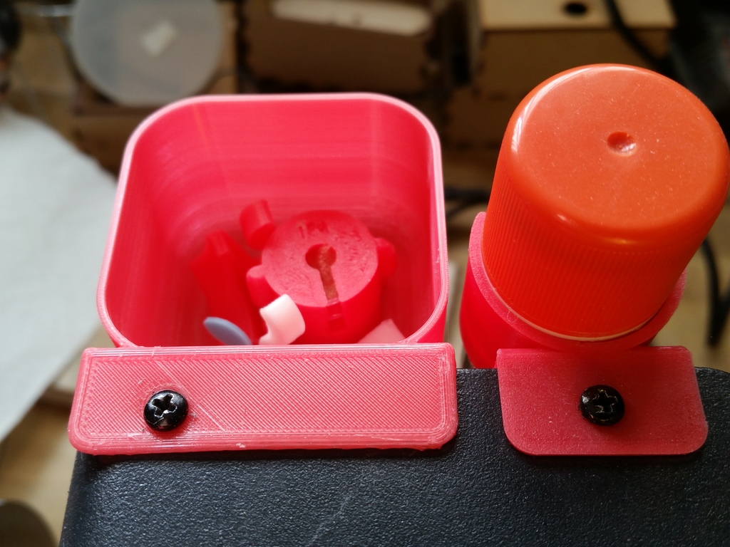 Monoprice Mini Glue Stick Holder and Parts Bin 
