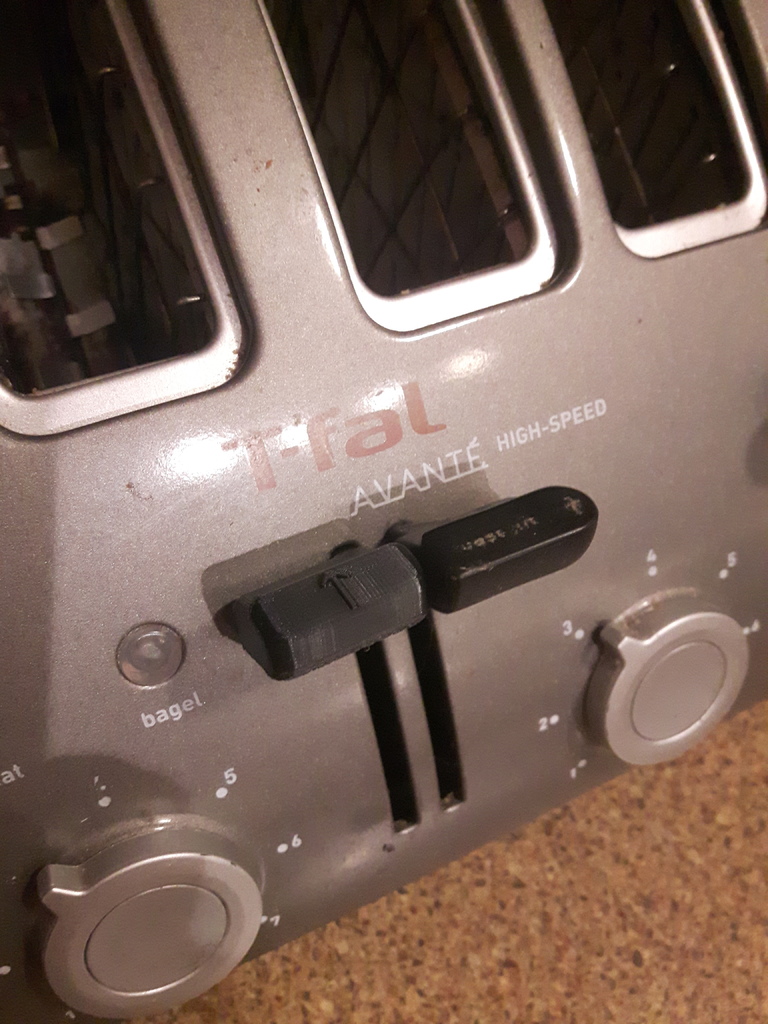 T-Fal toaster toast lift handle