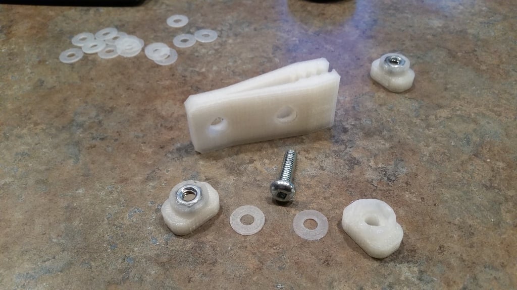 Thumbnut and Washer for Tarp clip 2