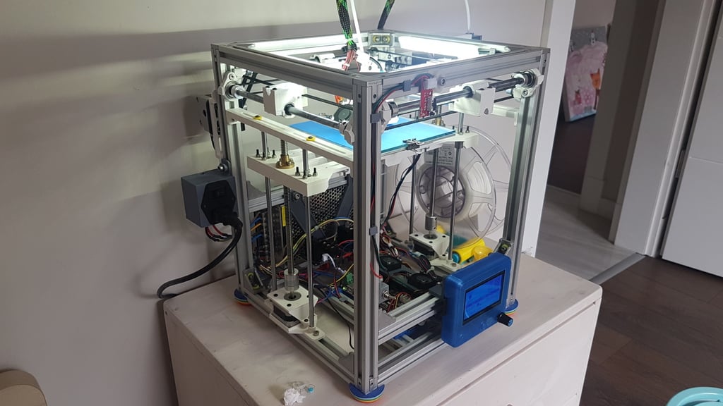 DIY mini 3D printer (Ultimaker type)