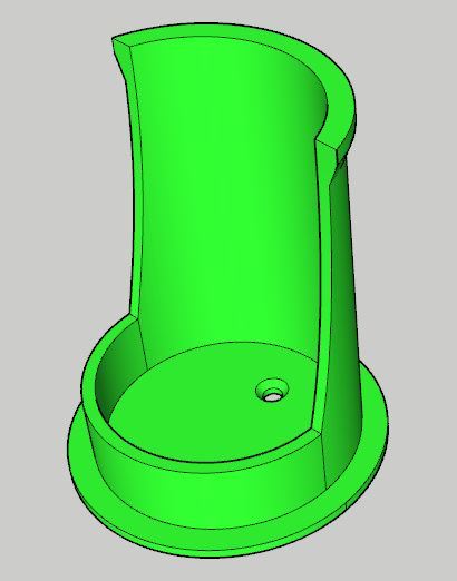 Wallmount 3d Filament Holder - Support mural pour filament 3D