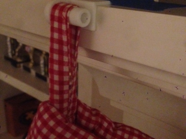 Christmas stocking holder for mantle