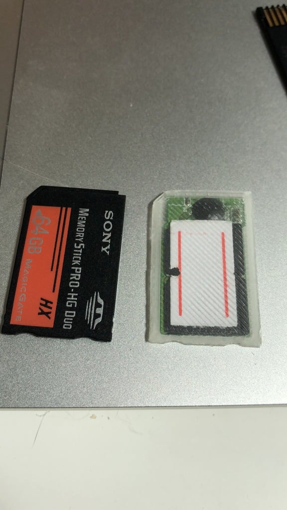 Replacement of Sony Memory Stick Case