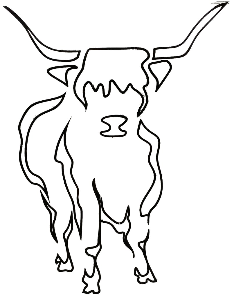 Highland Cow wall art