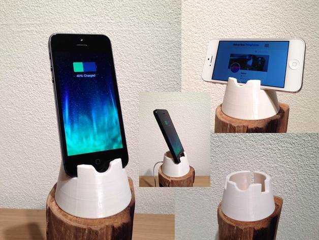Iphone 4, 4S, 5, 5C and 5S dock / stand