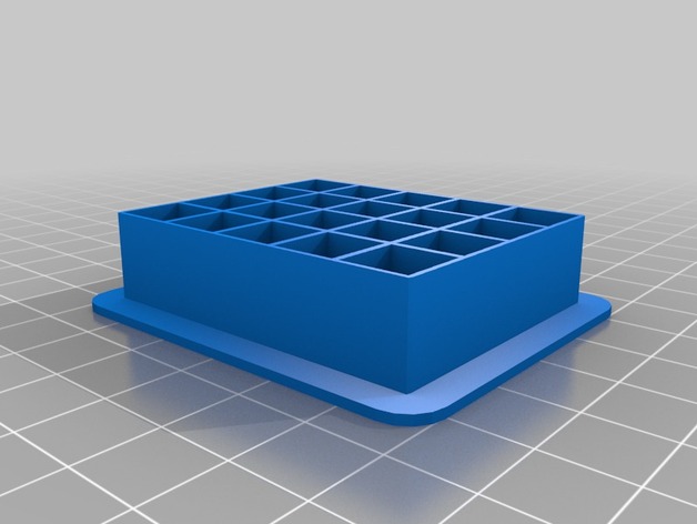 225 different grid cookie cutter - 10mm x 10mm