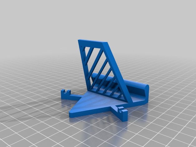 Tablet Stand (designed for the new $50 Kindle Fire 7" Tablet) M3d printable