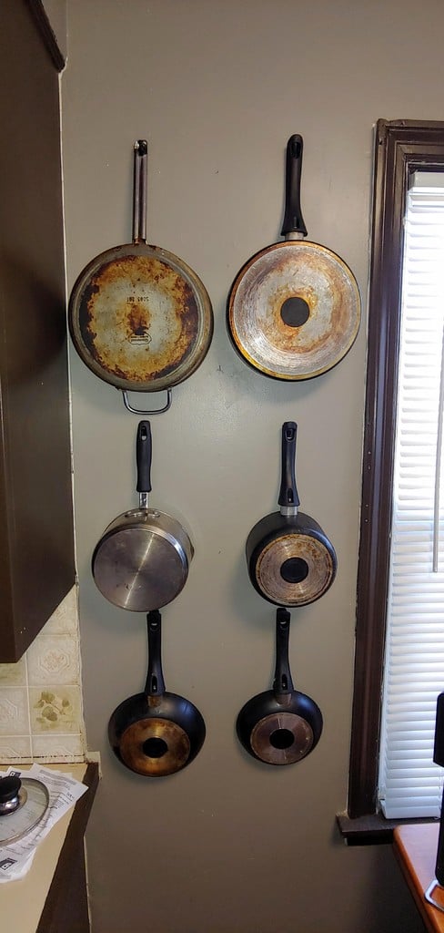Kitchen Pots and Pans Wall Hook