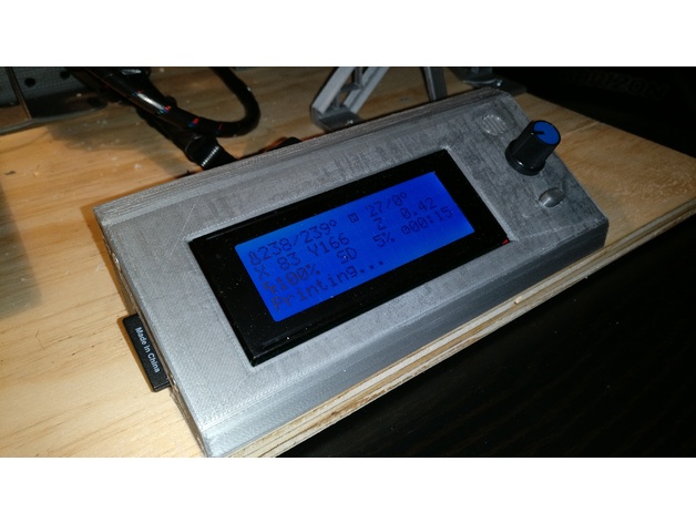 RepRap LCD Case (Generic Base)