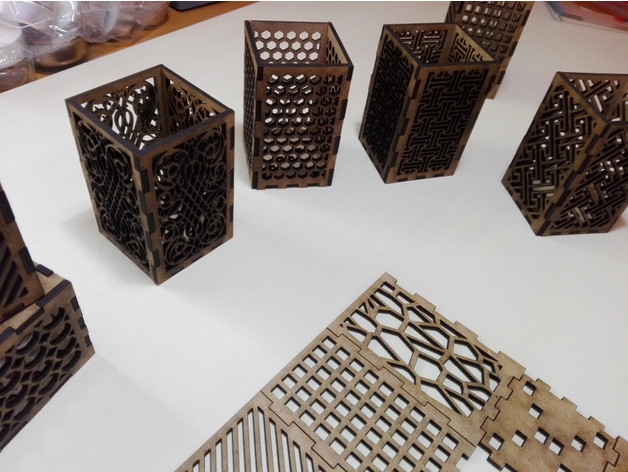 Laser Cut Candle Holders New Designs