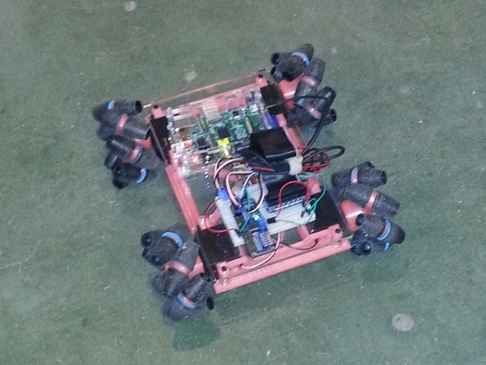 Mecanum robotics platform for the Raspberry pi