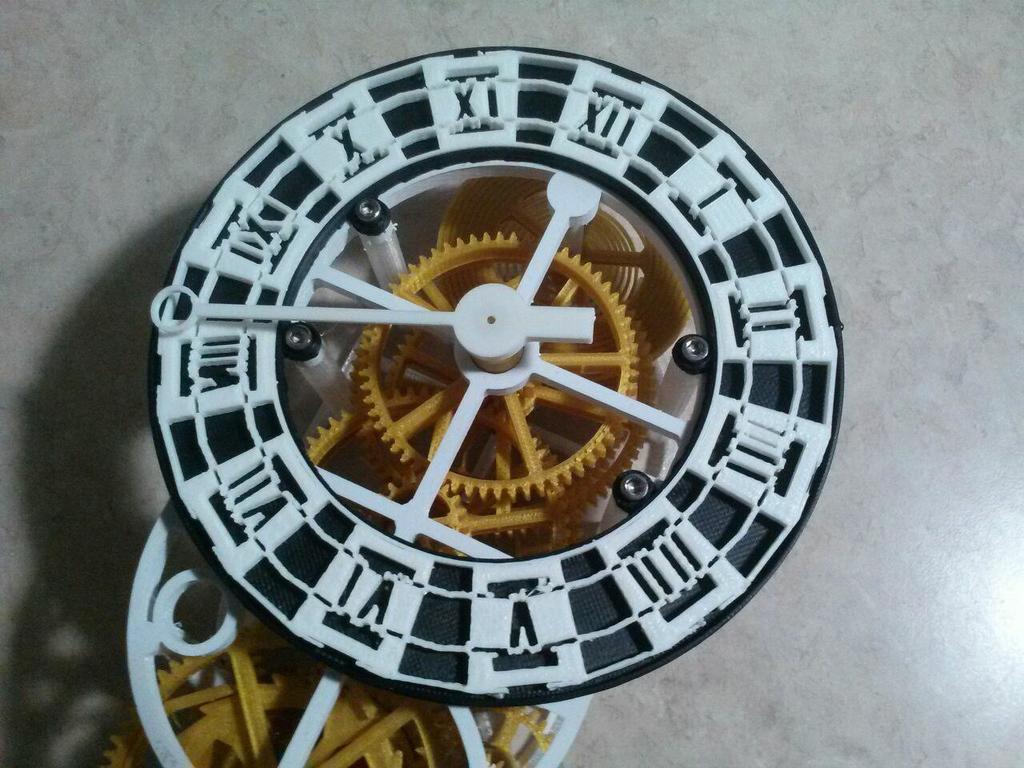 Roman numeral face for TheGoofy's mechanical clock