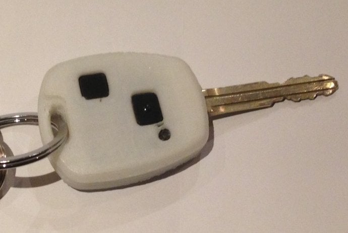 Toyota Key Case - Remote Button
