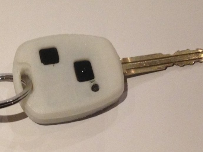 Toyota Key Case - Remote Button