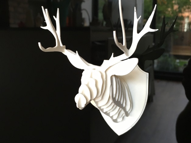 Wall mounted Deer head