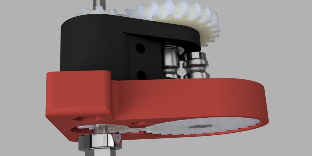 DMK8 Directo - The Dual MK8 extruder, Direct version. PRUSA mount