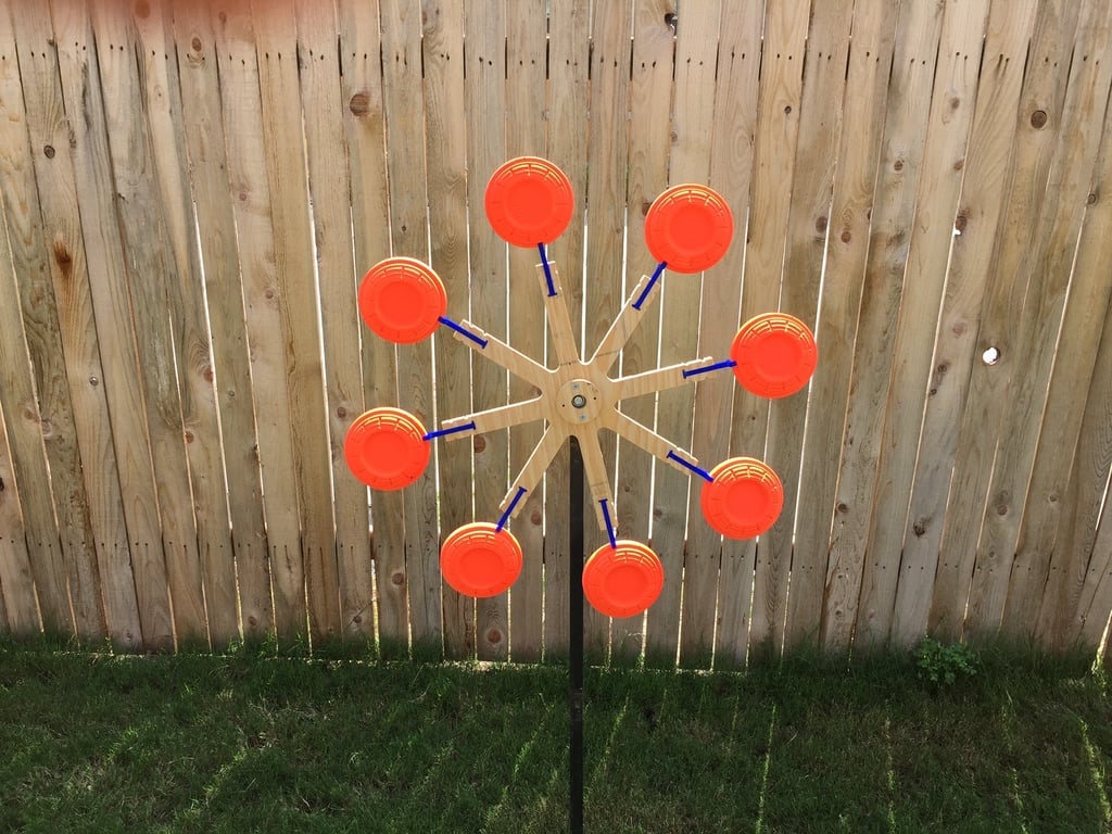 Spinning Clay Target Holder