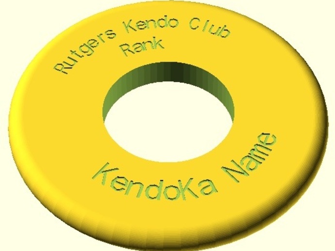 my Kendo tsuba