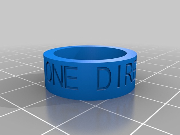 ONE DIRECTION My Customized Ring
