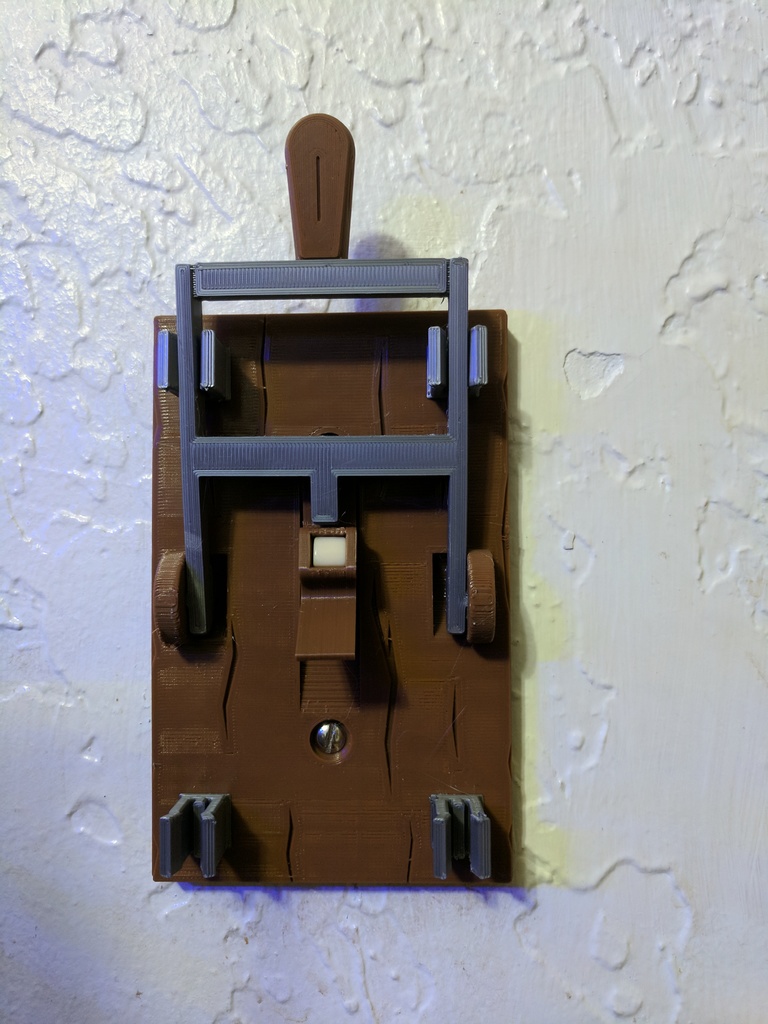 Frankenstein Light Switch Plate for Multiple Extuders