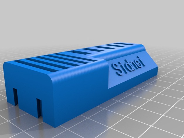 Sidnei USB stick and SD card holder - replicator mini