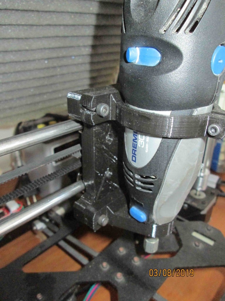 CNC Dremel 3000 adapter for 3d printers
